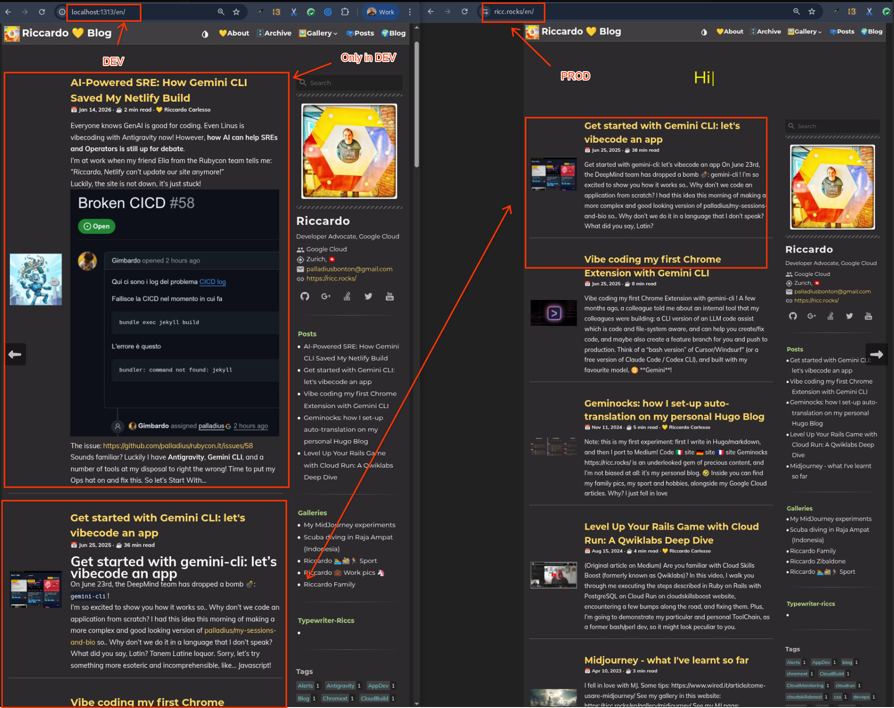 Netlify push is stuck! With arrows