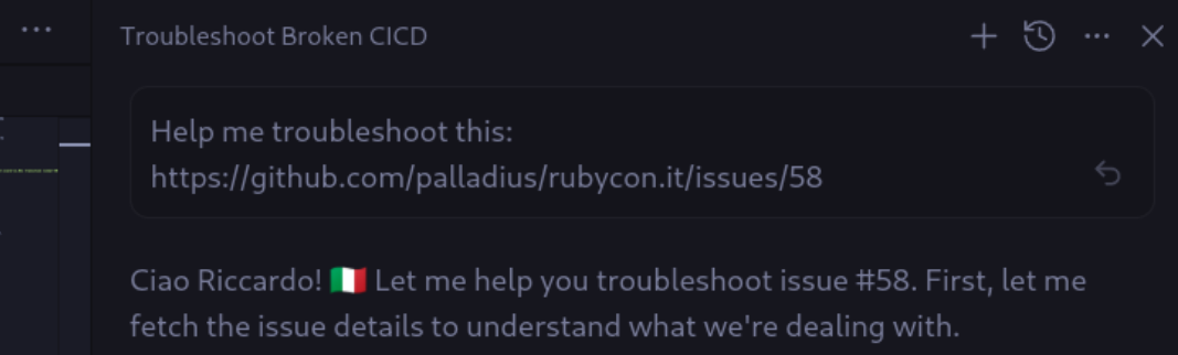 Help me troubleshoot this...