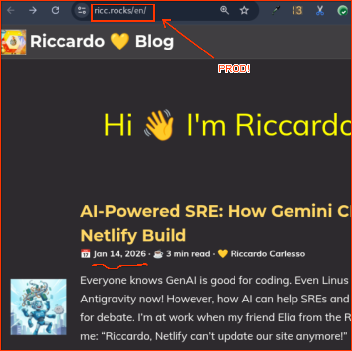 Article is online! With red arrows