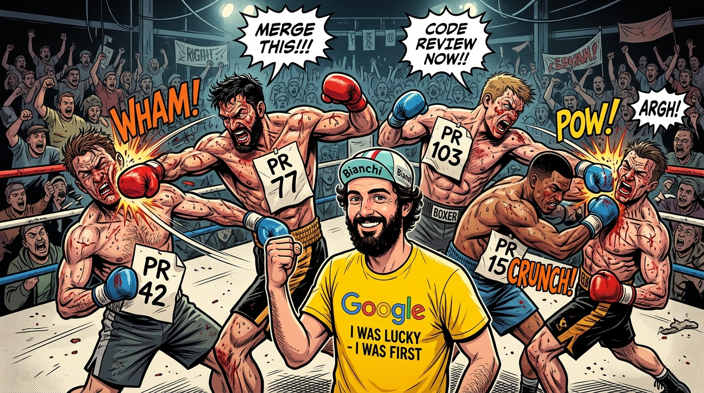 Too many conflicts, too many PRs fighting for prime time