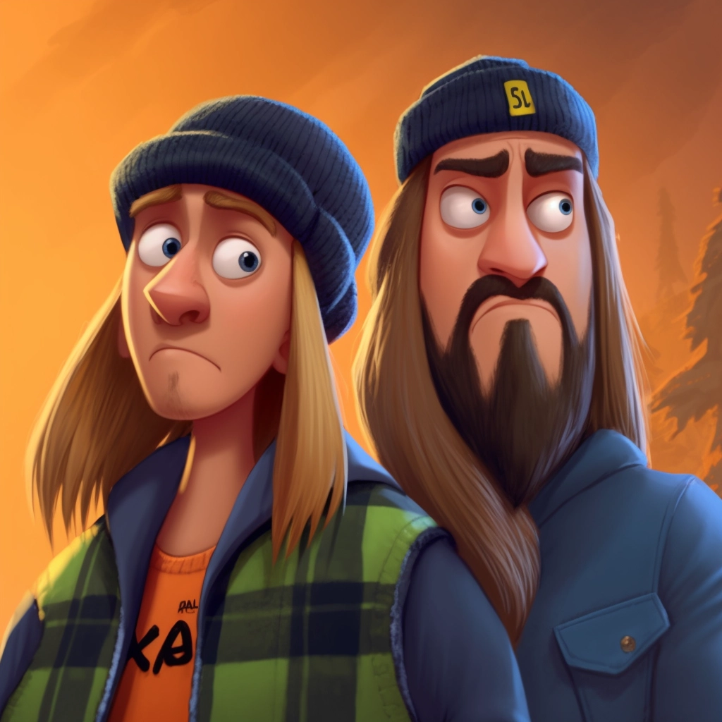 Jay Silent Bob cartoons