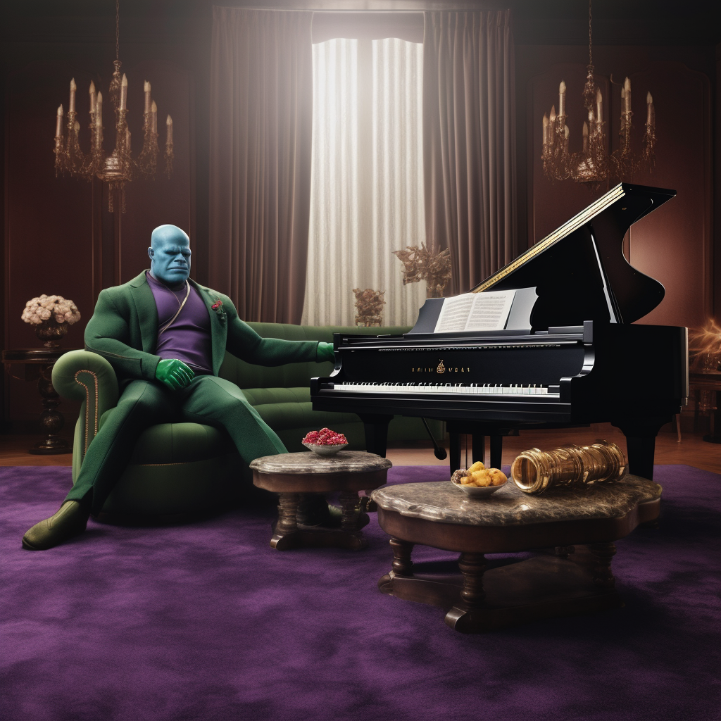 PalladiusFigata_Thanos_sitting_on_a_green_sofa_interior_design__8670bec4-3c50-4e89-bbc7-16aaf8be1f5b